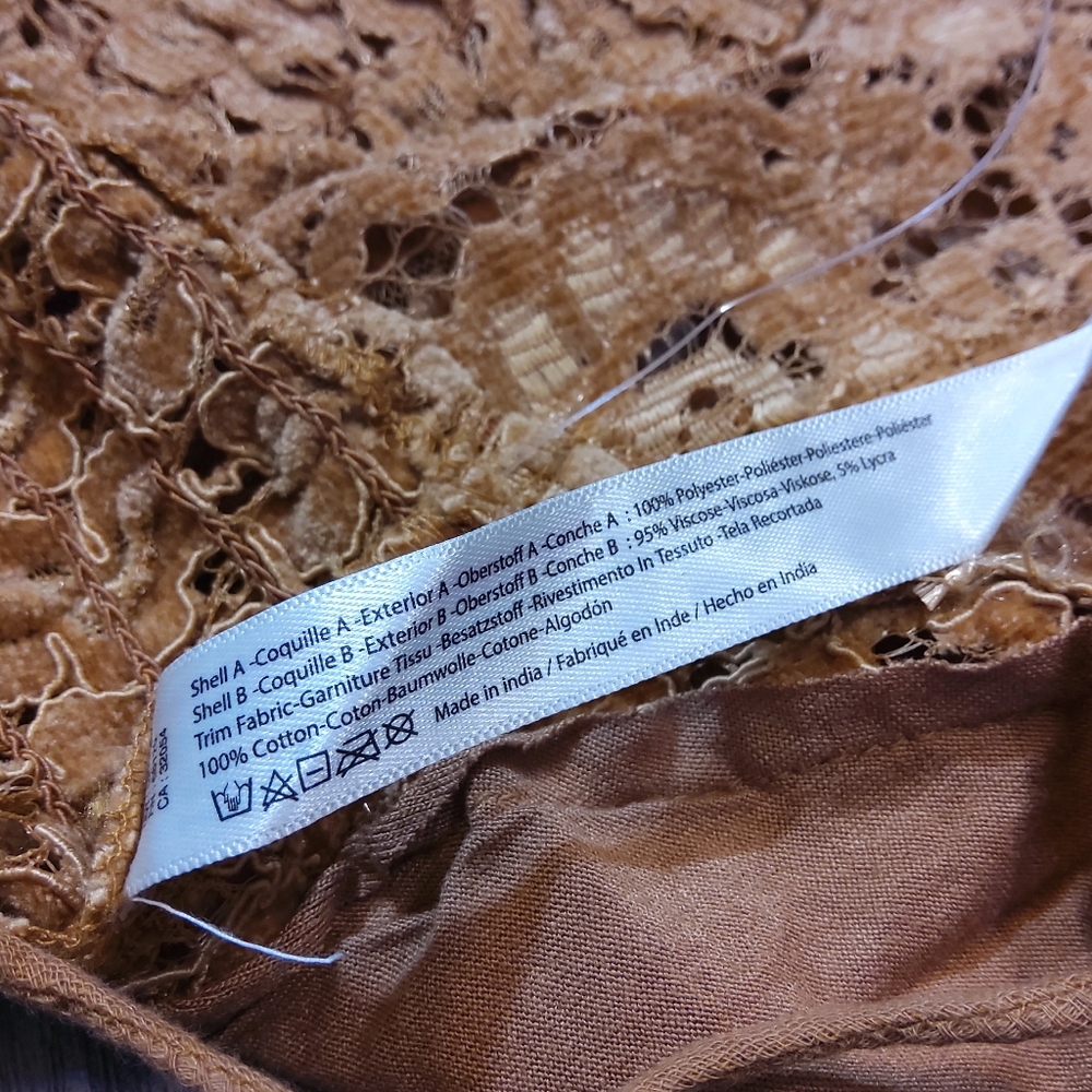FREE PEOPLE Celine Velvet Lace Bralette NWOT - SMALL - Picture 11 of 11